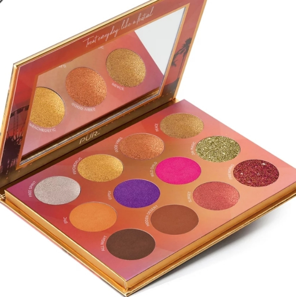 Pur Festival 12 piece pressed pigment palette